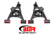 BMR 94-04 Ford Mustang Non-Adj. A-Arms Lower (Poly) w/ Spring Pocket - Black Hammertone BMR Suspension Control Arms