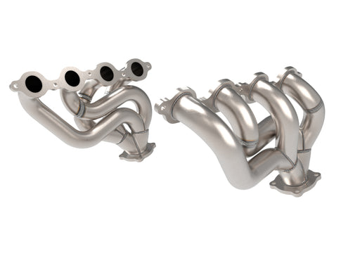 aFe Twisted 1-3/4in 304SS Shorty Header 16-21 Chevy Camaro SS 6.2L V8 aFe Headers & Manifolds