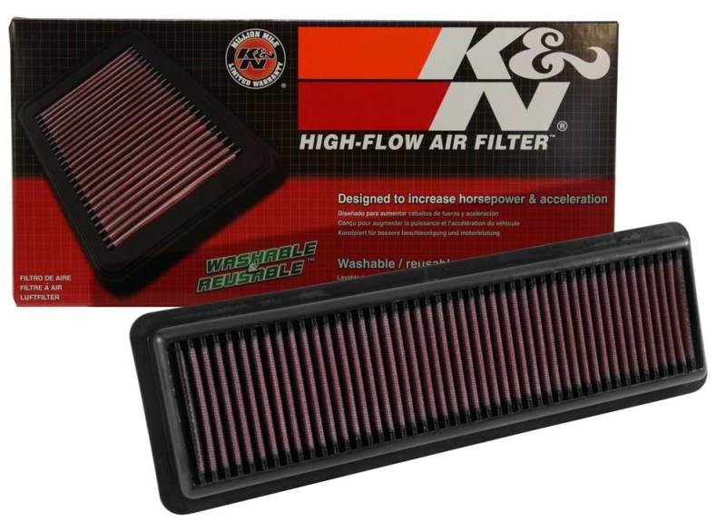 K&N 2014 Hyundai Grand i10 L4 1.2L Replacement Air Filter K&N Engineering Air Filters - Drop In