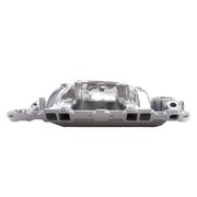 Edelbrock SBC Perf Air Gap Manifold Polished Edelbrock Intake Manifolds