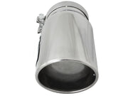 aFe Diesel Exhaust Tip Bolt On Polished 5in Inlet x 6in Outlet x 12in Long aFe Catback