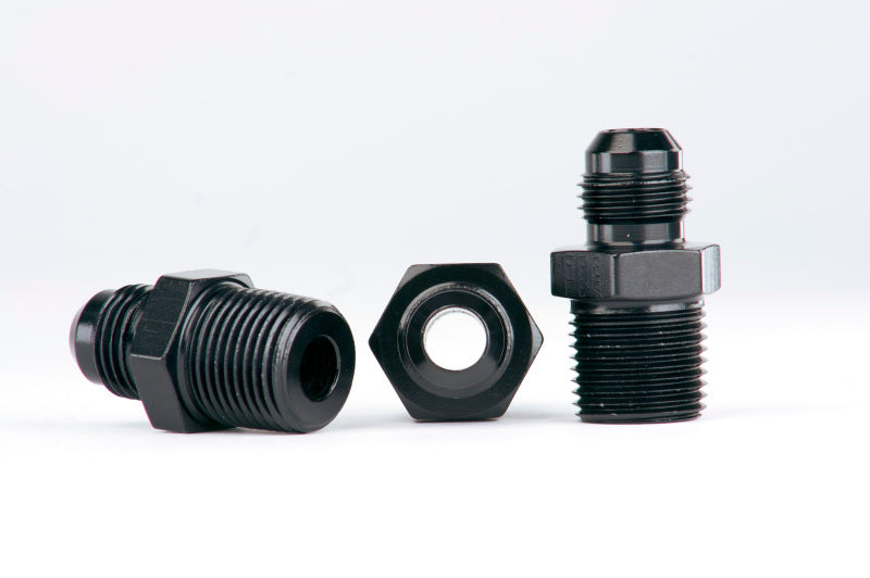 Aeromotive Carb. Reg 13205 Fitting Kit (Incl. (3) 3/8in NPT to AN-06 fittings) Aeromotive Fittings