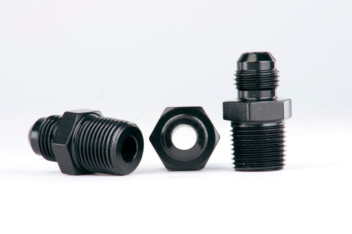 Aeromotive Carb. Reg 13205 Fitting Kit (Incl. (3) 3/8in NPT to AN-06 fittings) Aeromotive Fittings