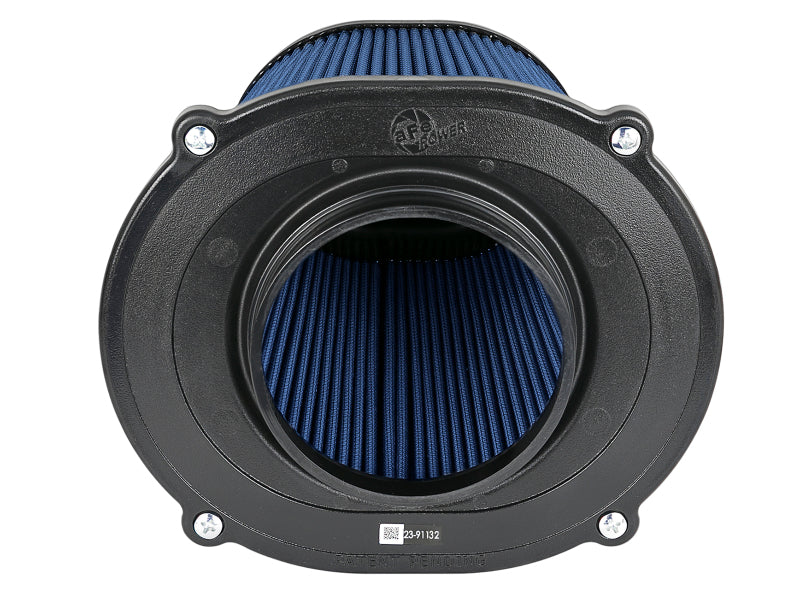 aFe Quantum Pro-5 R Air Filter Inverted Top - 5in Flange x 8in Height - Oiled P5R aFe Cold Air Intakes