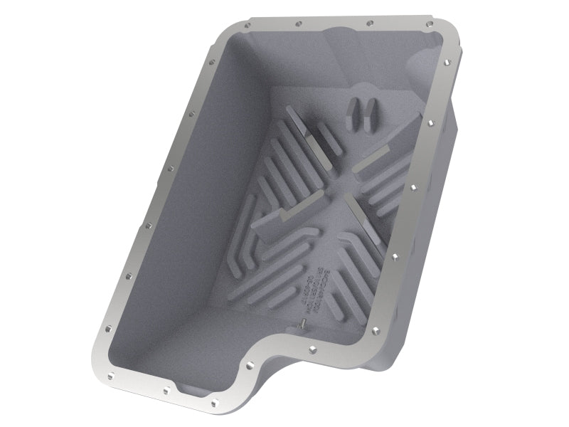 aFe Transmission Pan (Raw); Ford Diesel Trucks 03-10 V8-6.0/6.4L (td) aFe Diff Covers