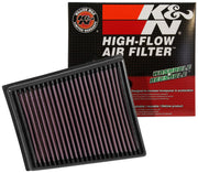K&N 2016 Renault Megane IV L4-1.5L DSL Replacement Drop In Air Filter K&N Engineering Air Filters - Drop In