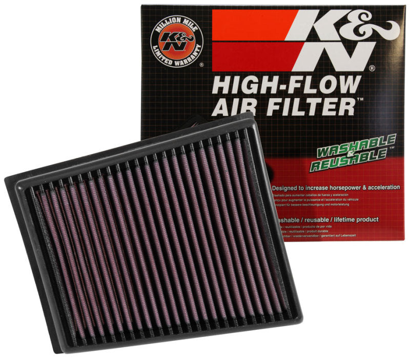 K&N 2016 Renault Megane IV L4-1.5L DSL Replacement Drop In Air Filter K&N Engineering Air Filters - Drop In