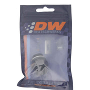 DeatschWerks 8AN ORB Male to M18 X 1.5 Metric Male (Incl O-Ring and Washer) - Anodized Matte Black DeatschWerks Fittings