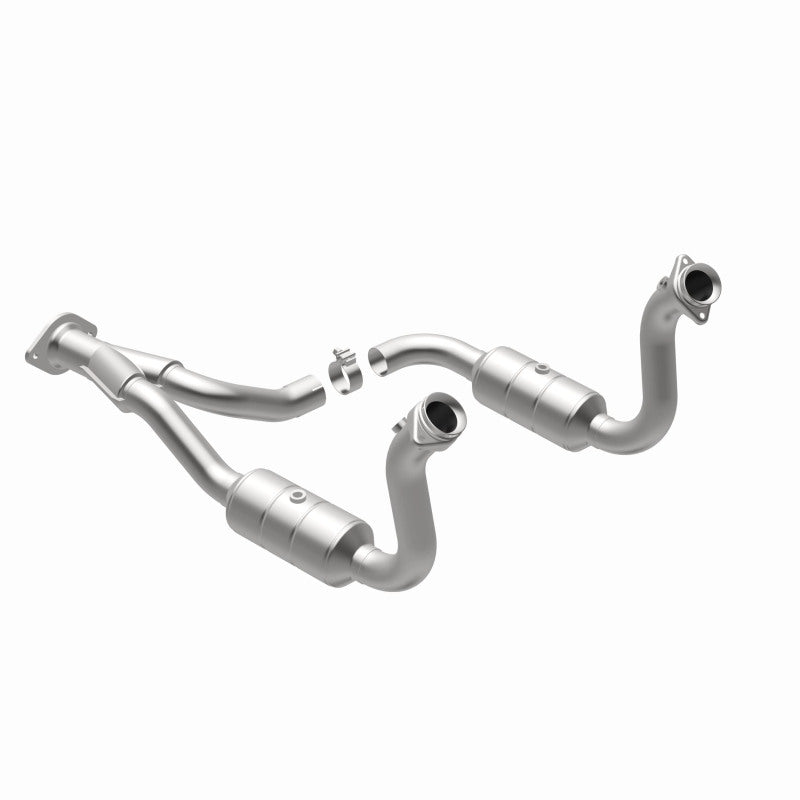 Magnaflow Conv DF 08-10 Ford F-250/F-250 SD/F-350/F-350 SD 5.4L/6.8L / F-450 SD 6.8L Y-Pipe Assembly Magnaflow Catalytic Converter Direct Fit