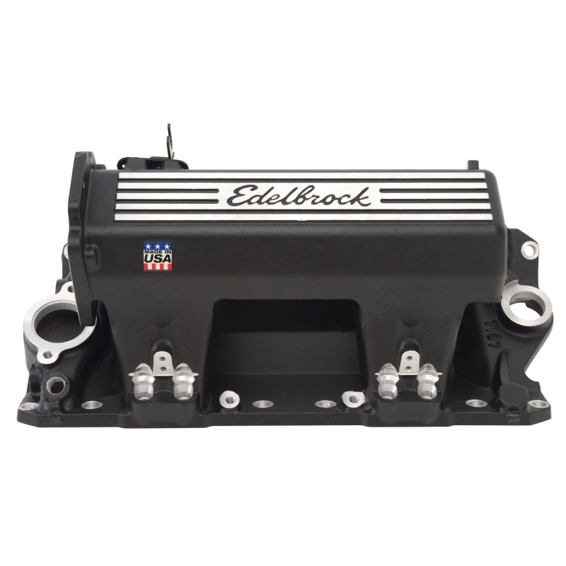 Edelbrock Manifold EFI Pro-Flo XT SB Chevy STD Heads w/ Black Finish Edelbrock Intake Manifolds