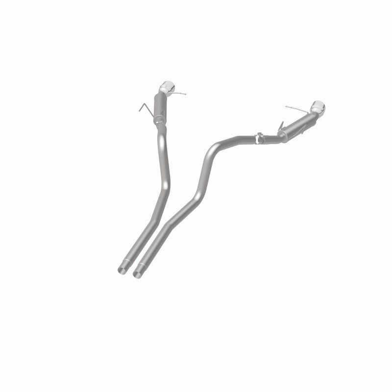 Magnaflow 2014 Ford Mustang V6 3.7L Comp Series Dual Split Rear Polished Stainless C/B Perf Exhaust Magnaflow Catback