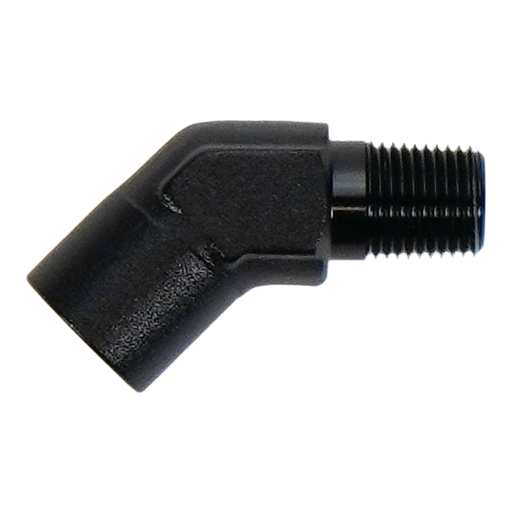 DeatschWerks 1/8in NPT Female to 1/8in NPT Male 45-Degree Fitting DeatschWerks Fittings