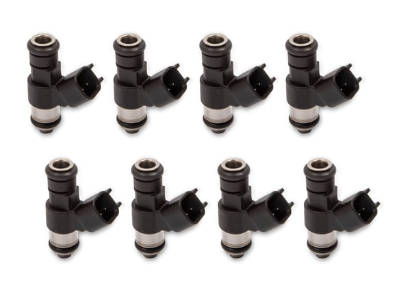 Holley Terminator X Fuel Injectors - Set of Eight 522-128XFM HOLLEY Autoparts