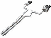 AWE 2024 Ford Mustang GT Fastback S650 RWD SwitchPath Catback Exhaust w/ Quad Diamond Black Tips AWE Tuning Catback