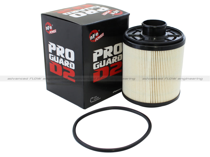 aFe ProGuard D2 Fluid Filters Fuel F/F FUEL Ford Diesel Trucks 11-16 V8-6.7L (td) aFe Fuel Filters