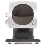 Edelbrock High Flow Intake Elbow 95mm Throttle Body to Square-Bore Flange Black Finish Edelbrock Throttle Bodies