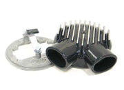 K&N Universal Plenum 6.875in L x 5.75in Outer Dia - Black - Weber DGV Carburetor K&N Engineering Air Intake Components