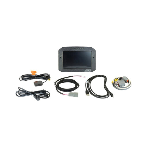 AEM CD-7LG Carbon Logging Flush Digital Dash Display w/ Internal 20Hz GPS & Antenna AEM Gauges