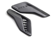 Ford Racing 21-24 F-150 Raptor Carbon Fiber Fender Vent Set - Matte Ford Racing Spoilers
