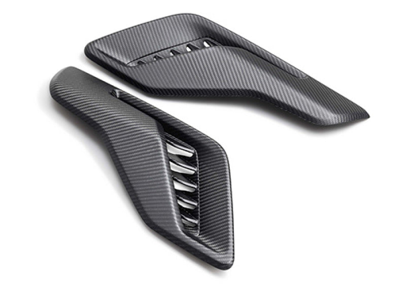 Ford Racing 21-24 F-150 Raptor Carbon Fiber Fender Vent Set - Matte Ford Racing Spoilers