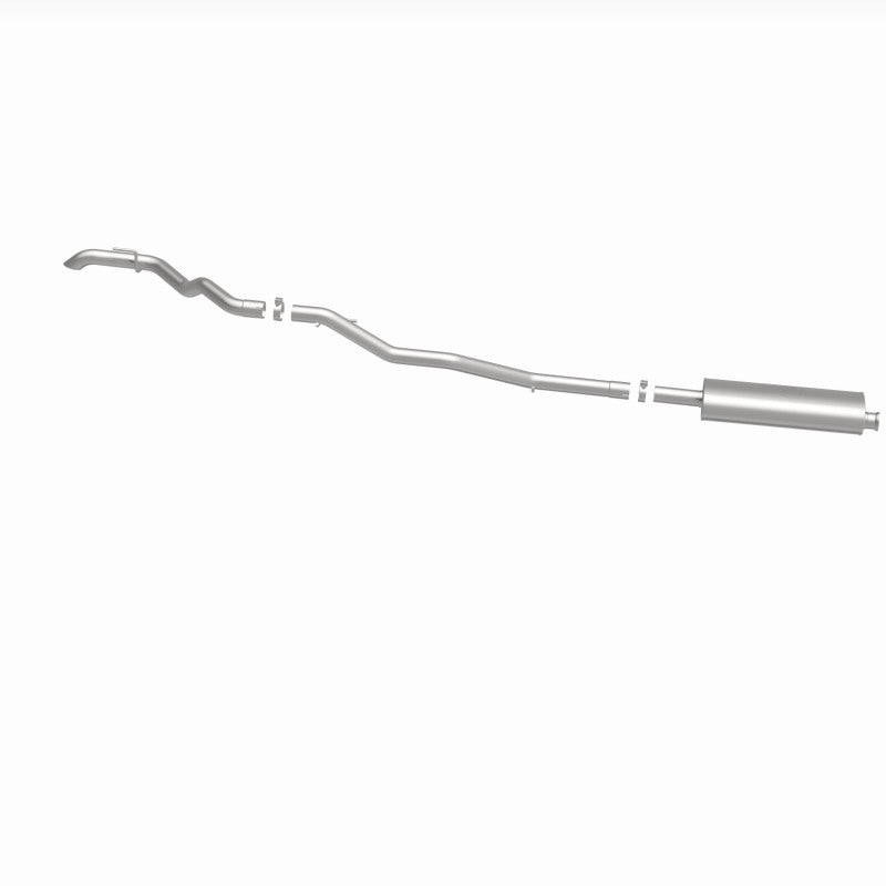 MagnaFlow 2020 Jeep Gladiator 2.5in Rock Crawler Series Single Rear Exit SS Cat-Back Exhaust w/o Tip