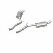 MagnaFlow Axle-Back Stainless Dual Split 4in Polished Tips 10-15 Chevrolet Camaro Convert. 3.6L V6 Magnaflow Axle Back