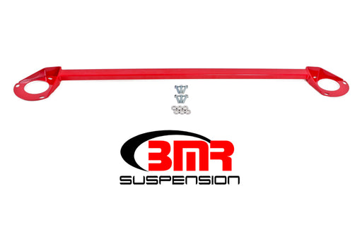 BMR 16-17 6th Gen Camaro V8 Only Front Strut Tower Brace - Red BMR Suspension Strut Bars