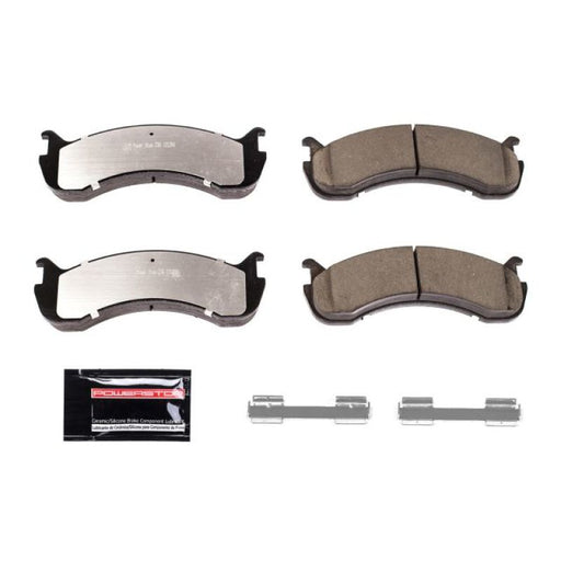 Power Stop 11-16 Ford F59 Front or Rear Z36 Truck & Tow Brake Pads w/Hardware PowerStop Brake Pads - Performance