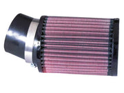 K&N Filter Universal Rubber Round Straight Filter 20 Deg Angled 2-7/16in Flange 3-3/4in OD 5in H K&N Engineering Air Filters - Universal Fit