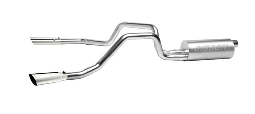 Gibson 11-14 Ford F-150 SVT Raptor 6.2L 3in Cat-Back Dual Split Exhaust - Stainless Gibson Catback