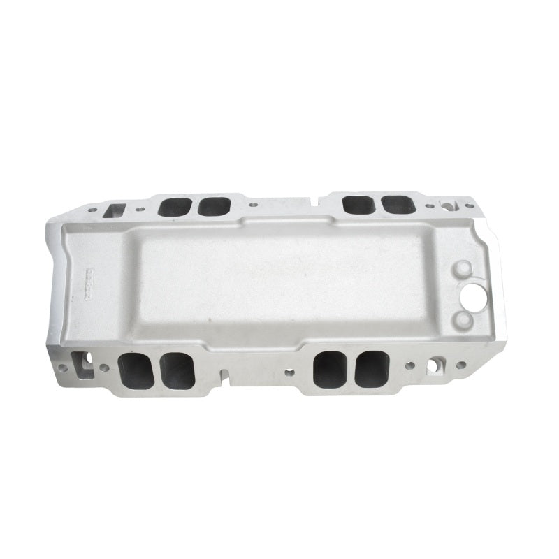Edelbrock Manifold Chevy BB 9 8 Deck (Short) Super Victor 565 Thick Flange Rect Port Heads Edelbrock Intake Manifolds