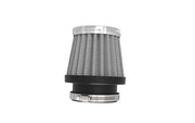K&N Universal Chrome Filter 1 3/8 inch FLG / 2 1/2 inch Base / 2 inch Top / 2 1/4 inch Height K&N Engineering Air Filters - Universal Fit