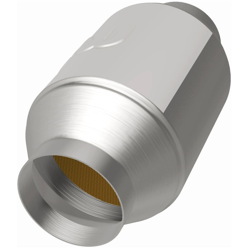 MagnaFlow Premium High Flow Metallic Converter 5in OD - 3in In / 3in Out Magnaflow Catalytic Converter Universal