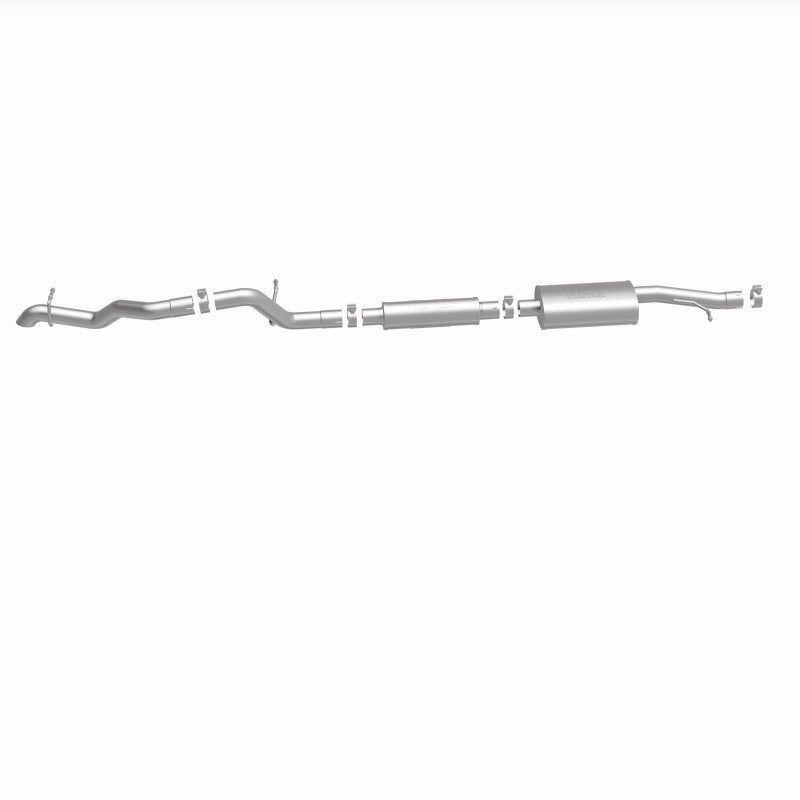 MagnaFlow 12-18 Jeep Wrangler 2.5in Overland Series Cat-Back Exhaust
