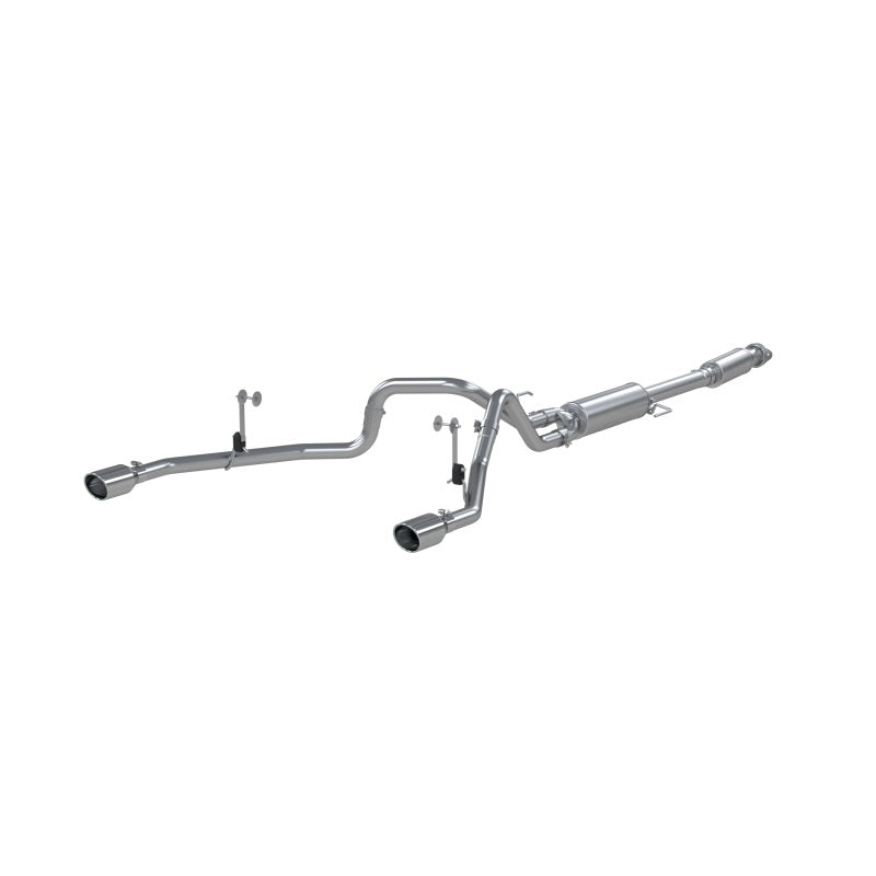 MBRP 2021+ F-150 2.7L/ 3.5L Ecoboost, 5.0L 3in Cat Back 2.5in Dual Split Rear - Aluminized Steel MBRP Catback