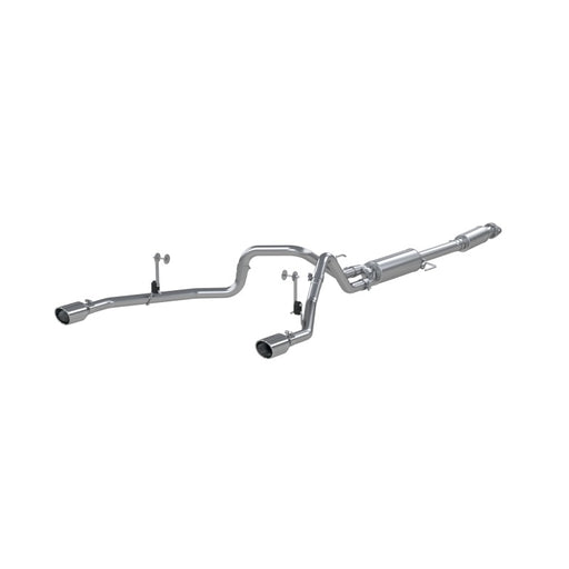 MBRP 2021+ F-150 2.7L/ 3.5L Ecoboost, 5.0L 3in Cat Back 2.5in Dual Split Rear - Aluminized Steel MBRP Catback