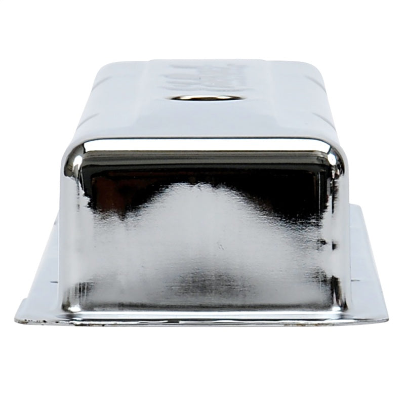 Edelbrock Valve Cover Signature Series Chevrolet 1959-1986 262-400 CI V8 Low Chrome Edelbrock Valve Covers