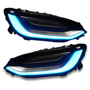 ORACLE Lighting 16-21 Tesla Model X Dynamic ColorSHIFT Headlight & Fog Light DRL Kit ORACLE Lighting Headlights