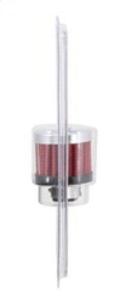 K&N .315/.431 Flange 1 3/8 inch OD 1.5 inch H Clamp On Crankcase Vent Filter K&N Engineering Air Filters - Universal Fit
