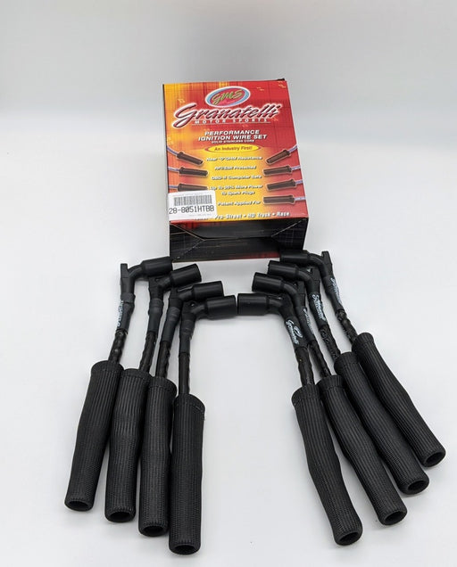 Granatelli 20-23 GM LT2 6.2L Hi-Perf Coil-Near-Plug Wire Connector Kit w/Blk Jacket/Blk Sleeve Granatelli Motor Sports Spark Plug Wire Sets