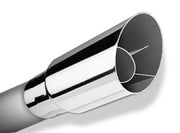 Borla Universal Polished Tip Single Round Angle-Cut (inlet 3in. Outlet 3 1/2in) *NO Returns* Borla Tips