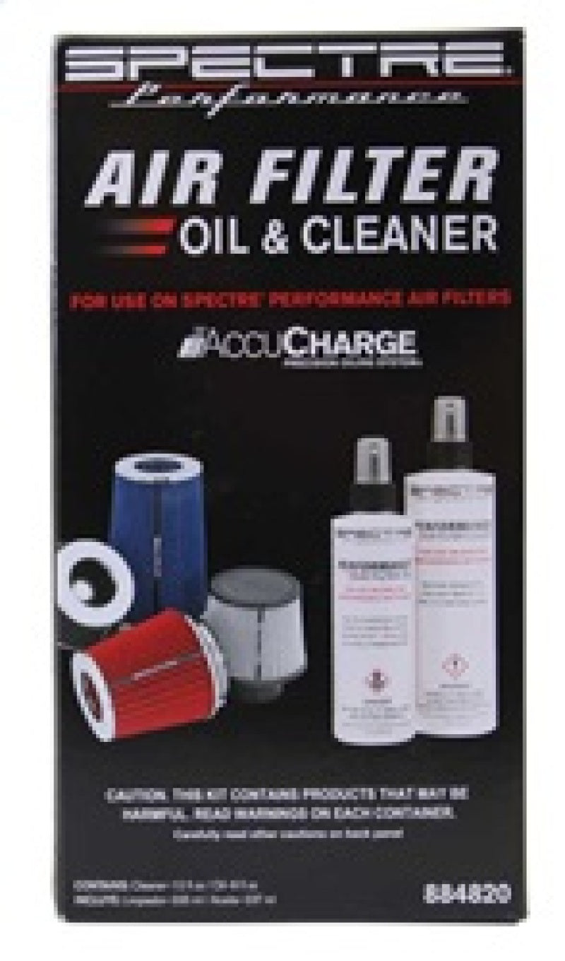 Spectre Accucharge Kit for HPR Filters - Clear Spectre Recharge Kits