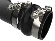 aFe 23-24 Ford Diesel Trucks V8-6.7L (td) BladeRunner Aluminum Hot and Cold Charge Pipe Kit - Black aFe Intercoolers