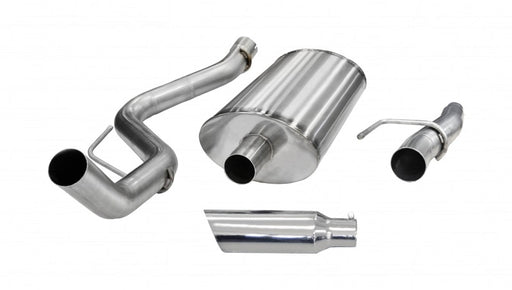 Corsa 2011-2014 Ford F-150 5.0L V8 Polished Sport Cat-Back Exhaust CORSA Performance Catback