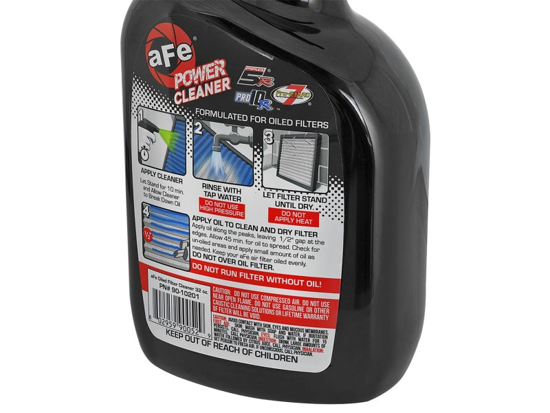 AFE MagnumFLOW Pro 5R Air Filter Power Cleaner 32 oz Spray Bottle aFe Recharge Kits