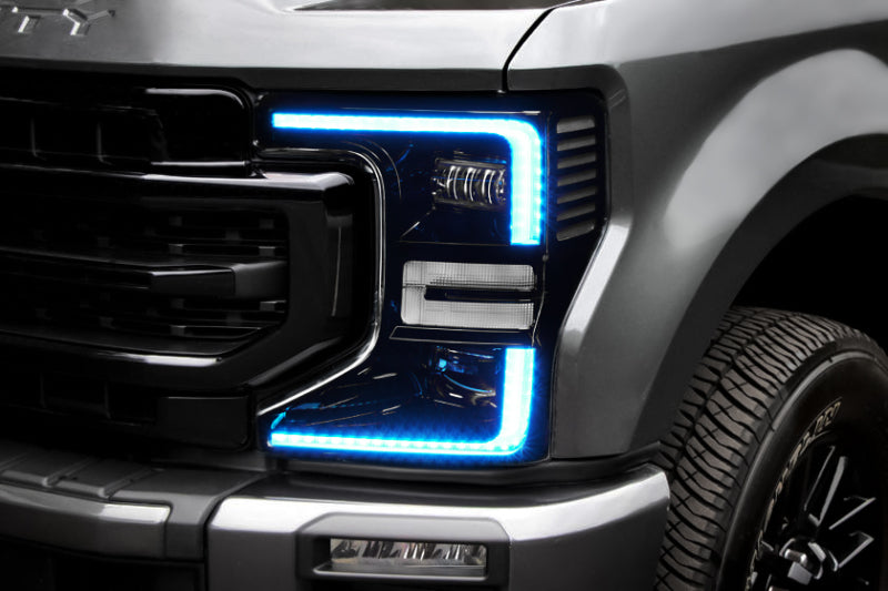 Oracle 2022 Ford F250/350 Super Duty Dynamic ColorSHIFT Headlight DRL Kit w/Switchback ORACLE Lighting Headlights