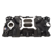 Edelbrock Manifold SBC Performer Eps Intake Black Edelbrock Intake Manifolds