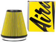 Airaid Universal Air Filter - Cone 6in Flange x 7in Base x 4-3/8in Top x 7in Height - Synthamax Airaid Air Filters - Universal Fit
