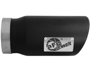 aFe Diesel Exhaust Tip Bolt On Black 5in Inlet x 6in Outlet x 12in Long aFe Catback