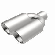MagnaFlow Tip 1-Pk Dual Rnd DW 3x10 2.25ID Magnaflow Tips